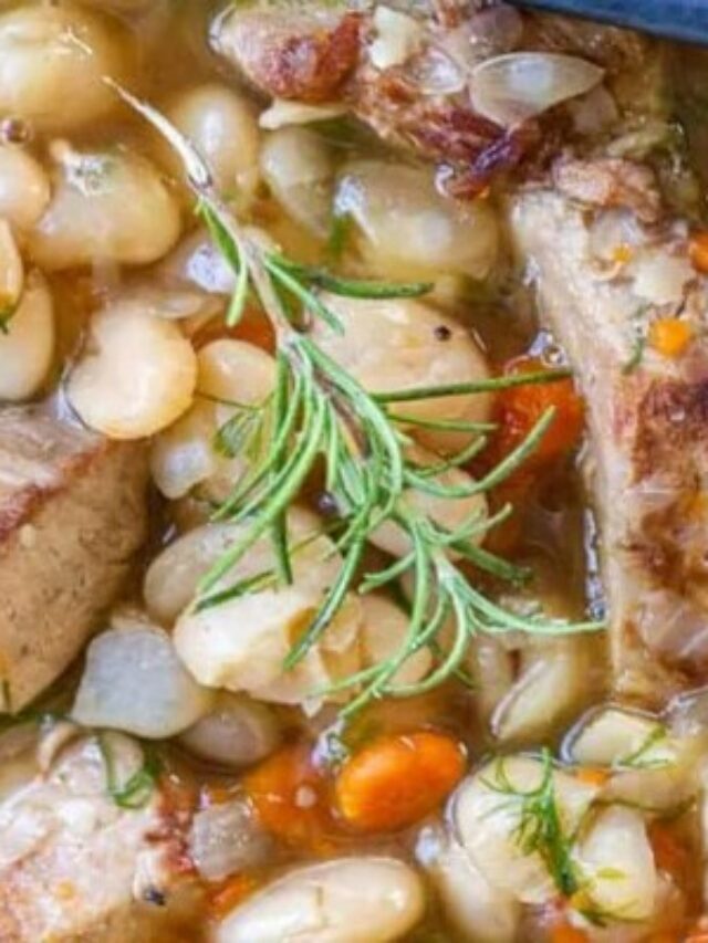 Sopa de feijão branco da vovó – VEJA AGORA!